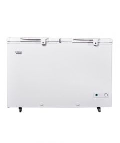 Haier Inverter Double Door Chest Freezer 13.5 Cu Ft (HDF-385INV) On Installments - NomanTra ( 3 Months 0% Percent Profit Product Available On 48 Months Installment )
